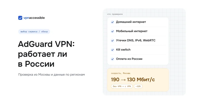 Обзор AdGuard VPN: работает ли в России и как оплатить